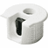 Hafele Connector Housing, Rafix 20 System, without Dowel, with Ridge, Plastic, with Tightening Element, For wood thickness 16 mm, white, Item# 263.14.703, 26314703, 263-14-703