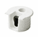Hafele Connector Housing, Rafix 20 System, without Dowel, with Ridge, Plastic, with Tightening Element, For wood thickness 19 mm, white, Item# 263.14.705, 26314705, 263-14-705