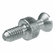 Hafele Connecting Bolt, Rafix S20, M4, Zinc-plated, thread length L: 7.5 mm, Item# 263.21.817, 26321817, 263-21-817