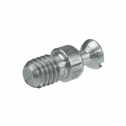 Hafele Connecting Bolt, S20, Rafix 20 System, with M6 Thread, Galvanized, thread length L: 7.5 mm, Item# 263.21.826, 26321826, 263-21-826