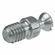 Hafele Connecting Bolt, S20, Rafix 20 System, with M6 Thread, Galvanized, thread length L: 7.5 mm, Item# 263.21.826, 26321826, 263-21-826