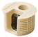 Hafele Connector Housing, Rafix 20 Flush System, Without Ridge, Plastic, For wood thickness 19 mm, beige, Item# 263.50.405, 26350405, 263-50-405