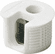 Hafele Connector Housing, Rafix 20 Flush System, Without Ridge, Plastic, For wood thickness 19 mm, white, Item# 263.50.705, 26350705, 263-50-705