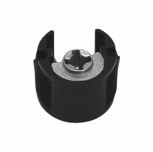 Hafele Tab V Boss Insert, Plastic, With tightening element, For wood thickness: From 19 mm, Item# 263.64.554, 26364554, 263-64-554