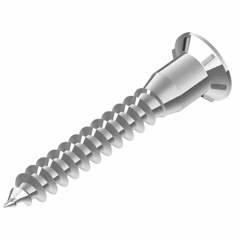 Hafele Self-Countersinking Connector, Confirmat, Pozi drive size 2, Item# 264.40.191, 26440191, 264-40-191