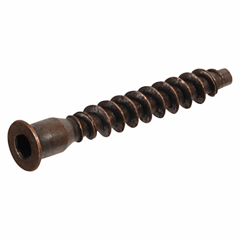 Hafele Countersunk Connector, Häfele Confirmat, countersunk head, for drill hole Ø 5 mm, SW4, Steel, Bronzed, length: 50mm, Item# 264.43.130, 26443130, 264-43-130