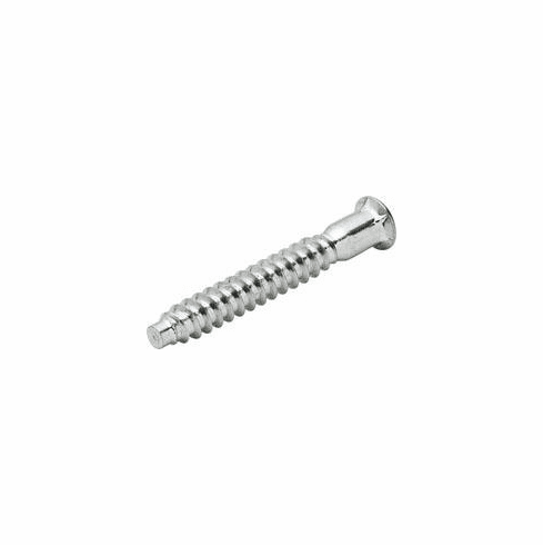 Hafele Confirmat Connector, Self-Countersinking, with Tapered Tip, Shank 7 mm, Head 10 mm, Pozi Drive Size 3, Length 50 mm, Item# 264.44.180, 26444180, 264-44-180