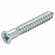 Hafele One-Piece Connector, Self-Countersinking, with Pointed Tip, Shank  7 mm, Head  10 mm, Pozi drive size 3, 70 mm, Item# 264.44.194, 26444194, 264-44-194