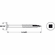 Hafele PowerHead Screws, for Wood, #2 Square Drive, #10 x 1 1/2" (2,000 pcs) zinc, Item# 264.67.916, 26467916, 264-67-916