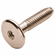 Hafele Joint Connector Bolt, 1/4-20, Type JCB-B, Nickel-plated, 45 mm, thread length 35 mm, Item# 264.76.745, 26476745, 264-76-745