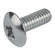 Hafele Fastening Screw, Cross-Slot Z, Size 2, Nickel plated, Item# 267.00.720, 26700720, 267-00-720
