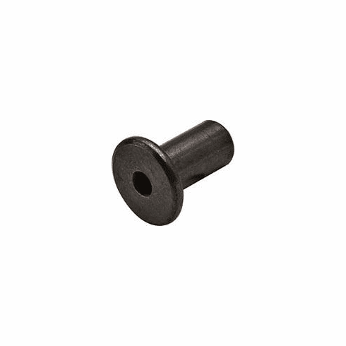 Hafele 1/4-20 JCN Nut, 4 mm Hexagonal Socket, 13mm, Nickel plated, Item# 267.10.606, 26710606, 267-10-606