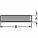 Hafele Wood Dowel, Fluted, Kiln-dried hardwood, 5 x 25 mm, Item# 267.83.025, 26783025, 267-83-025