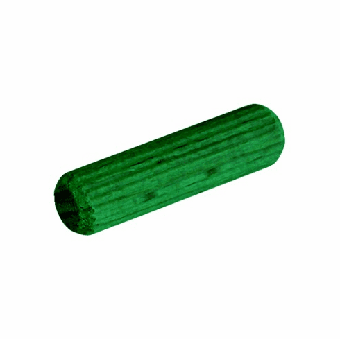 Hafele Wood Dowel, Pre-Glued, Multi-Grooved, Fluted, 8 x 35 mm, bulk pack, Item# 267.84.236, 26784236, 267-84-236