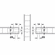 Hafele Cabinet Connector, Clamex P-10, For wood thicknesses from 13 mm, 300 pcs., Item# 267.91.130, 26791130, 267-91-130