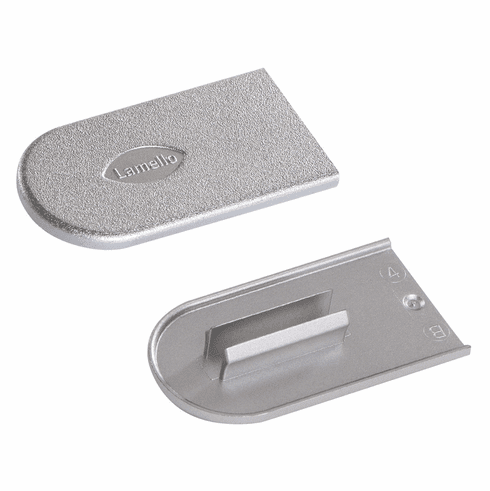 Hafele Cover cap, Lamello Cabineo, Silver, Item# 267.91.259, 26791259, 267-91-259