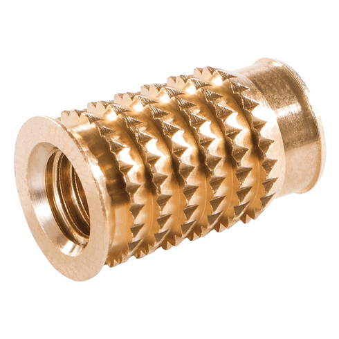 Hafele Insert Nut, Lamello Cabineo 8 M6, Brass, M6 x 12.3, 500 pcs., Item# 267.91.315, 26791315, 267-91-315