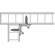 Hafele Bed Connecting Bracket, Screw-Mounted, Steel, Length: 95 mm, Item# 271.05.906, 27105906, 271-05-906