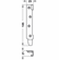 Hafele Bed Connecting Bracket, Screw-Mounted, Steel, Length: 95 mm, Item# 271.05.906, 27105906, 271-05-906