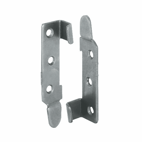 Hafele Bed Connecting Bracket, Screw-Mounted, Steel, Length: 95 mm, Item# 271.05.906, 27105906, 271-05-906