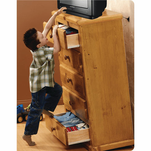 Hafele Anti-Tip Kit, For Furniture, Item# 271.98.110, 27198110, 271-98-110