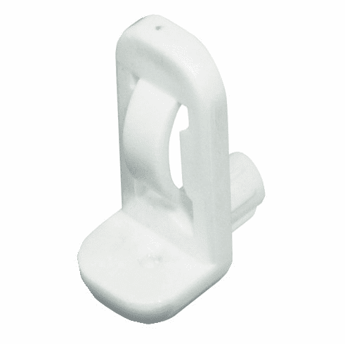 Hafele Glass Shelf Support, with Safety Catch, Diameter:5 mm, Transparent, For glass thickness up to 6 mm, Item# 281.42.403, 28142403, 281-42-403