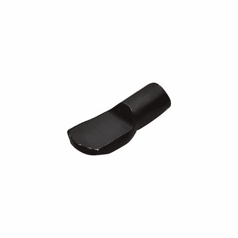 Hafele Shelf Support, Ø1/4", Black, Item# 282.04.337, 28204337, 282-04-337