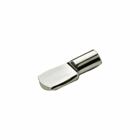 Häfele Shelf Support Pins 282.24.720 – Plug-in For Wooden Shelves, 5 Mm Recessed Seat, Nickel Plated