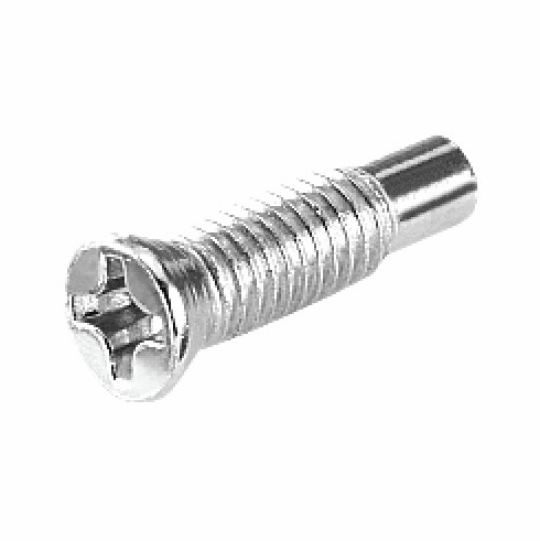 Hafele Spreading Dowel Bolt, with M4 Internal Thread, Nickel plated, Item# 282.13.791, 28213791, 282-13-791