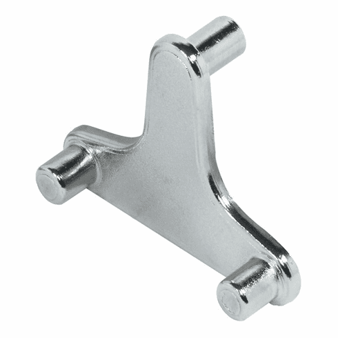 Hafele Shelf Support, 5 mm, Ex-Cellent H, Nickel-plated, Item# 282.23.725, 28223725, 282-23-725