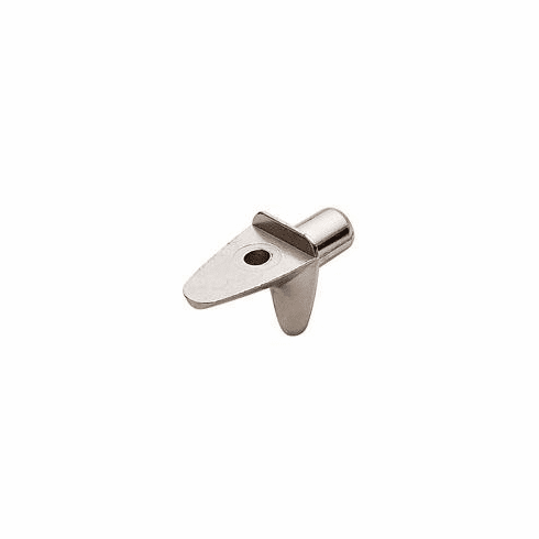 Hafele Shelf Support, Zinc, 5 mm, Nickel, Item# 282.24.711, 28224711, 282-24-711