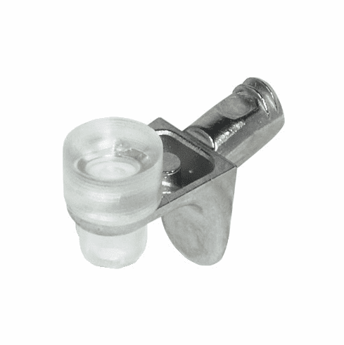 Hafele Shelf Support, 5 mm, With twin grooves, Nickel-plated, Item# 282.24.730, 28224730, 282-24-730