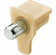 Hafele Shelf Support, with Steel Pin, For 5 mm hole 10 mm depth, Beige, Item# 282.27.509, 28227509, 282-27-509