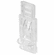Hafele Mullion Shelf Clip, Adjustable, Plastic,  5mm, Item# 282.28.490, 28228490, 282-28-490