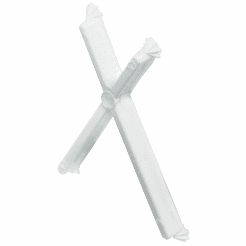 Hafele Shelf Hold-Down, with Points, 5 mm, For various shelf thicknesses, White, Item# 282.28.702, 28228702, 282-28-702