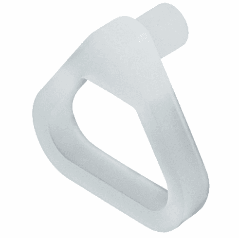 Hafele Shelf Hold Downs, for 16 mm Shelf, 5 mm, White, Item# 282.28.727, 28228727, 282-28-727