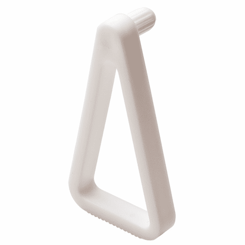 Hafele Shelf Hold-Down, for 19 mm Shelf, 5 mm, Plastic, for shelf thickness 16 mm, White, Item# 282.28.730, 28228730, 282-28-730