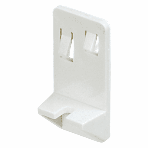Hafele Shelf Support, Heavy Duty, 5 mm, Double pin for 32 mm locks, 3/4" or 1" shelves, White, Item# 282.47.703, 28247703, 282-47-703