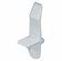 Hafele Shelf Support, With Spring Clip, for wood shelves 19mm thick, white, Item# 282.47.740, 28247740, 282-47-740