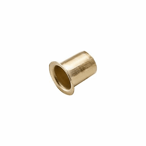 Hafele Grommet, For plug fitting into drill hole  7. 5 mm, Steel, Brass-plated, Item# 282.50.508, 28250508, 282-50-508