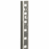 Hafele 255 Series Pilaster Standards, KV, 5/8" x 3/16", 23 ga. Steel, Model 255 ZC, weight capacity up to 500 lbs./pair, length 72'; aluminum, Item# 283.19.909, 28319909, 283-19-909