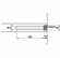 Hafele Shelf Support, with Inclination Adjustment, Item# 283.33.941, 28333941, 283-33-941