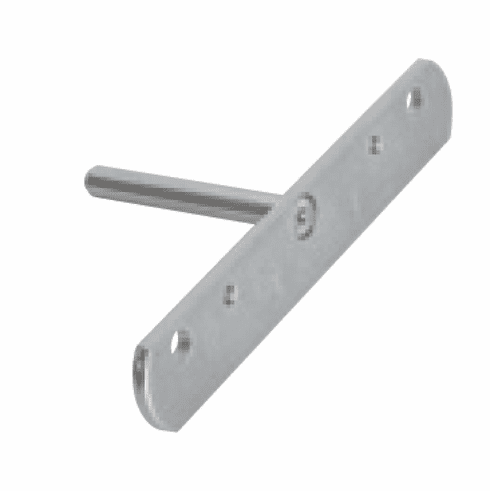Hafele Shelf support, Triade, Maxi bracket, Steel zinc plated, Item# 283.39.021, 28339021, 283-39-021