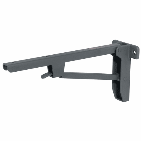 Hafele Folding Table Bracket, Hebgo, Heavy-Duty, Steel, Dimensions (AxBxC): 420 x 115 x 180 mm, gray primed, Item# 287.43.400, 28743400, 287-43-400