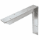 Hafele 287.74.050 Counter Support Bracket, aluminum, mill finish, 12" x 12" (sold in multiples of 2 pieces), 28774050, 287-74-050
