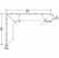 Hafele Countertop Support Bracket, Aluminum, L x H: 457 x 610 mm (18 x 24"), 450 lbs per bracket, powder chrome, Item# 287.74.452, 28774452, 287-74-452
