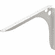 Hafele SpeedBrace Work Surface Bracket, Rigid, (LxWxH) 711 x 45 x 533 mm, white, Item# 287.74.707, 28774707, 287-74-707