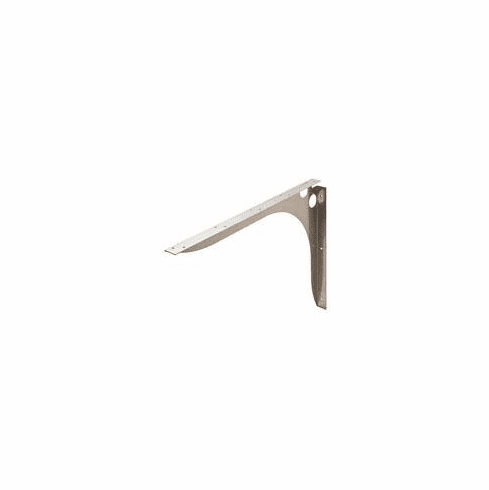 Hafele SpeedBrace Work Surface Bracket, Rigid, (LxWxH) 457 x 38 x 381 mm, stainless steel, Item# 287.77.002, 28777002, 287-77-002