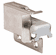 Hafele Cabinet Hanger, Screw-Mounted, 440 lb. Load Capacity, 2 5/16" length, Grass, Nickel plated, left hand, Item# 290.02.721, 29002721, 290-02-721