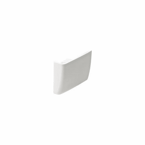 Hafele Cover Cap, Clip on, For cabinet hanger for wall unit, Visible inside the cabinet, White, left hand, Item# 290.02.781, 29002781, 290-02-781